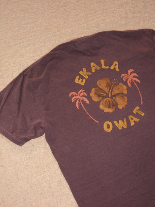 Camiseta Ekala x Owat Roxa