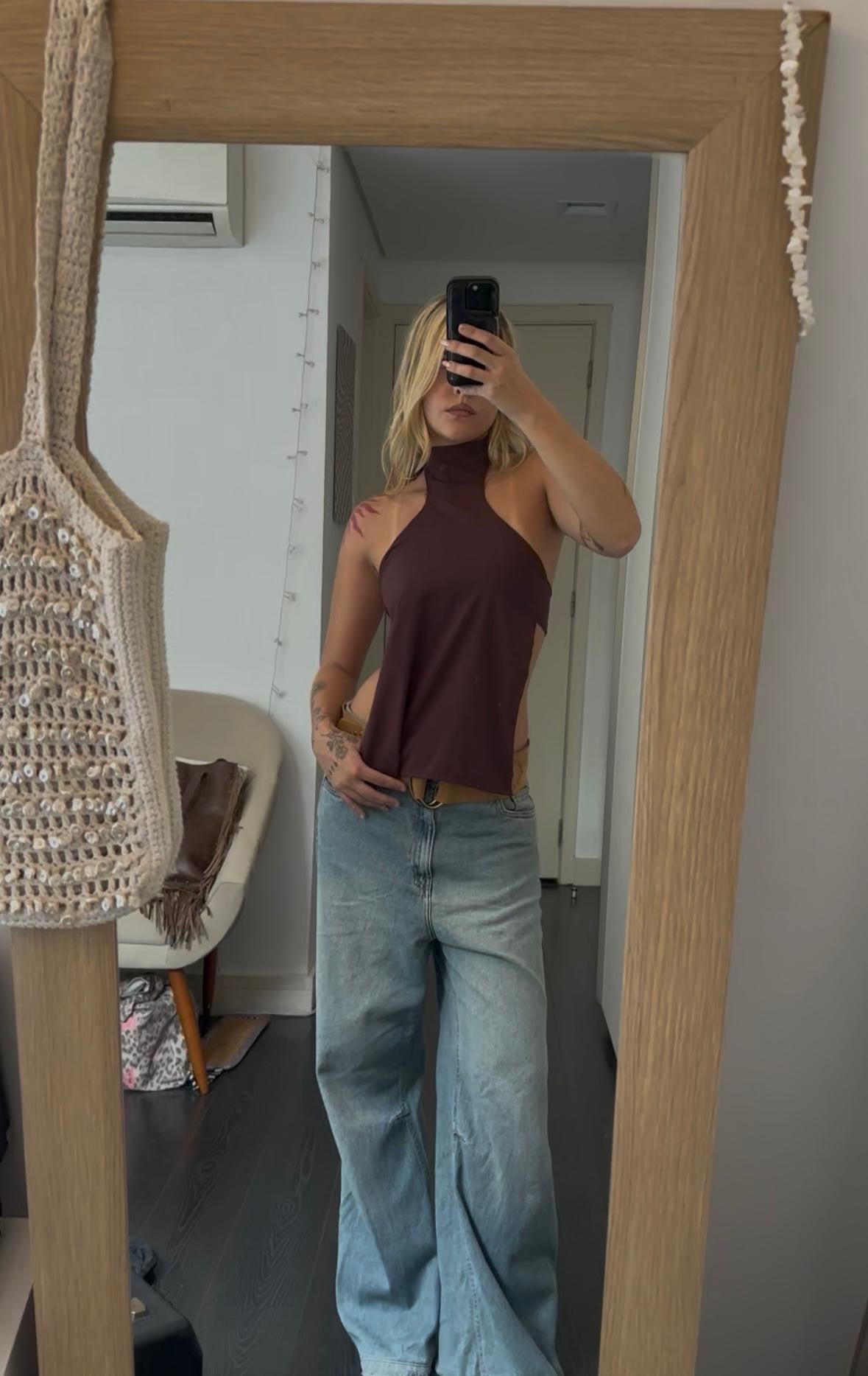 Blusa Debbie Brunette