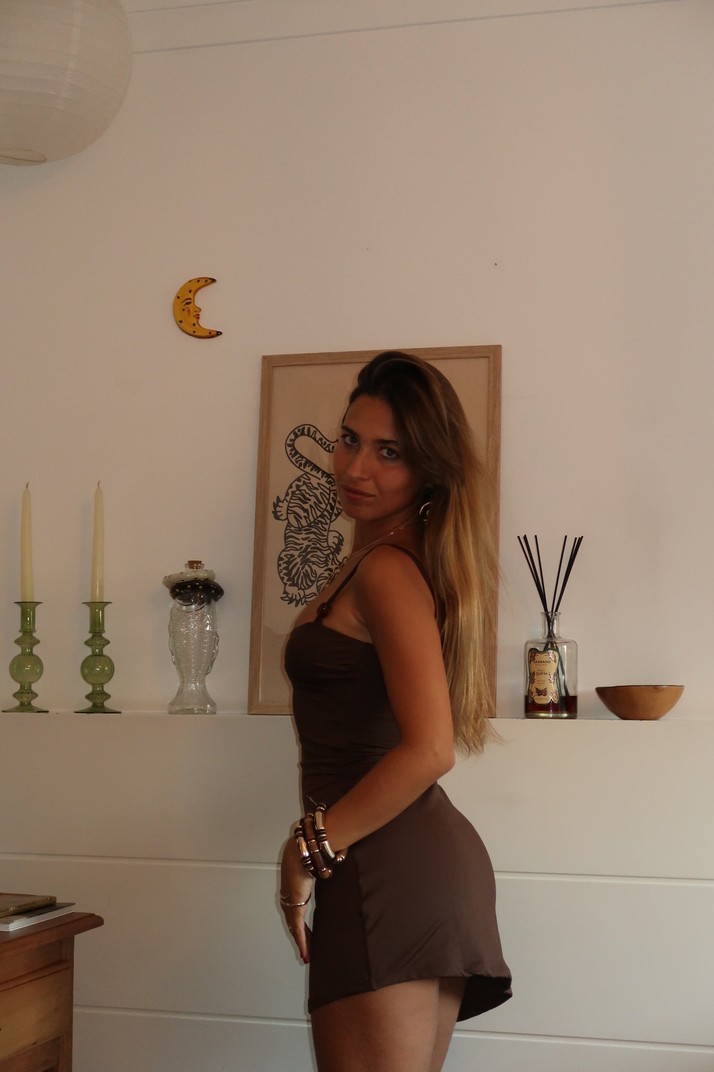 Vestido Lust Curto Cocoa