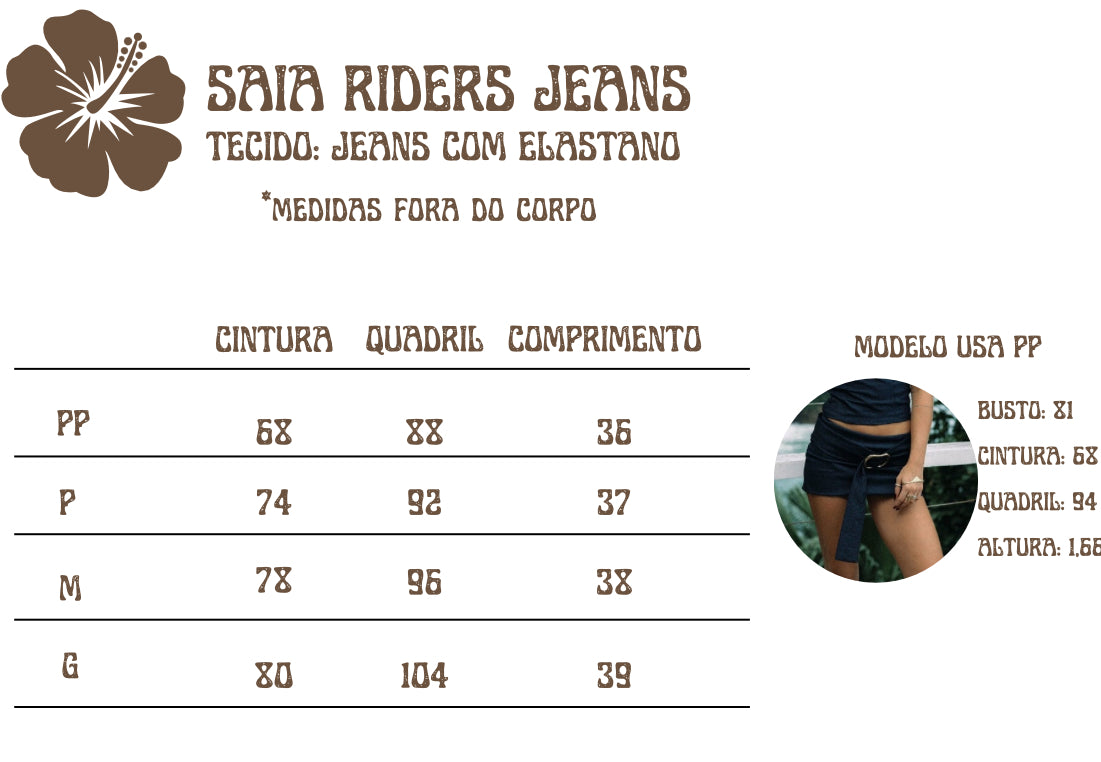 Saia Riders Jeans