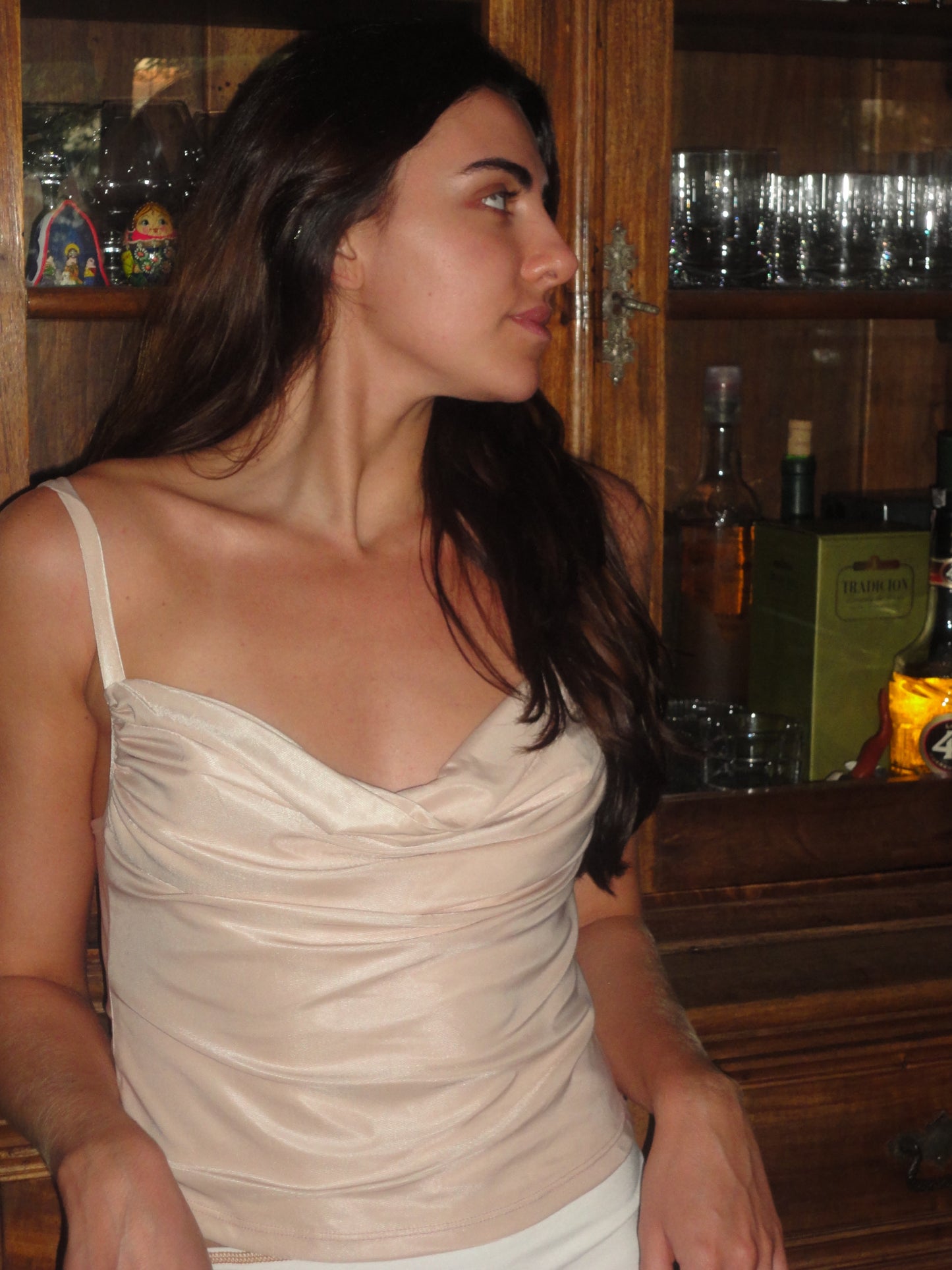 Blusa Muse Champagne