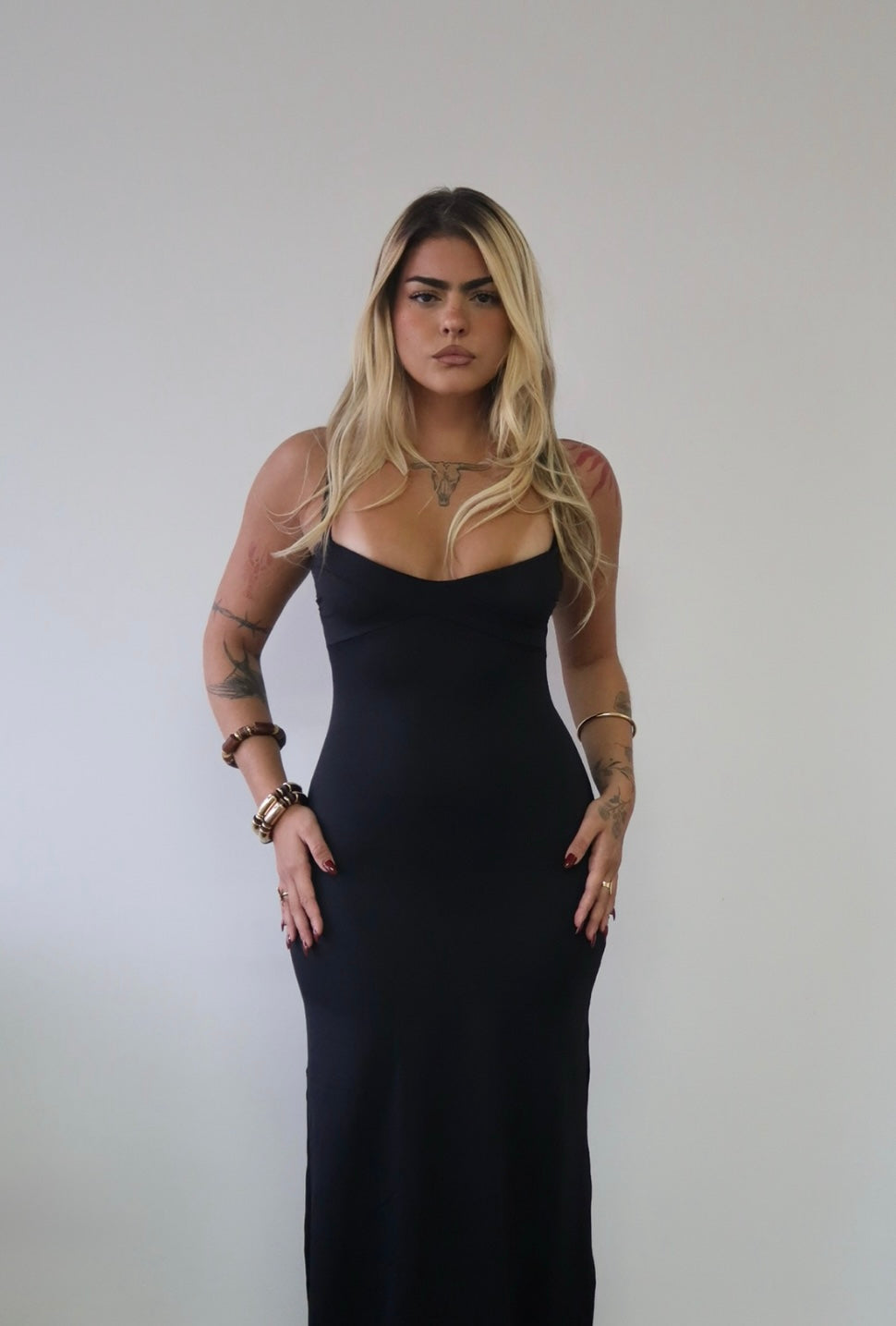 Vestido Lust Longo Noir