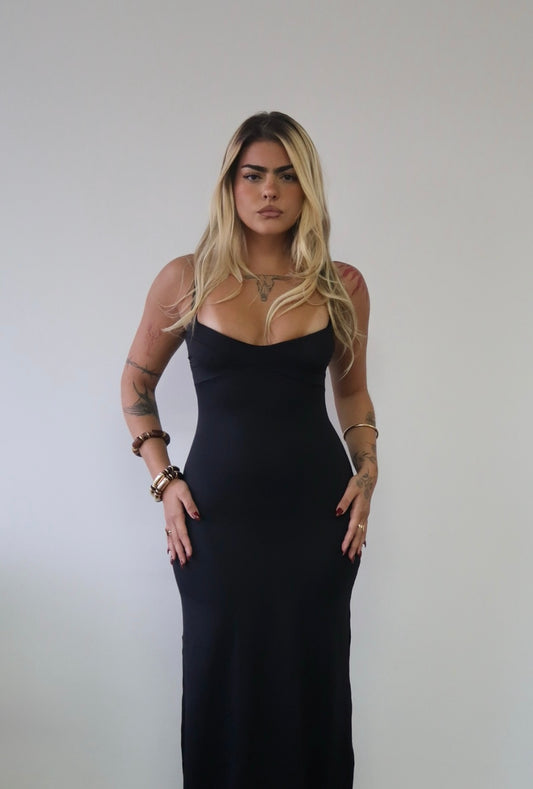 Vestido Lust Longo Noir
