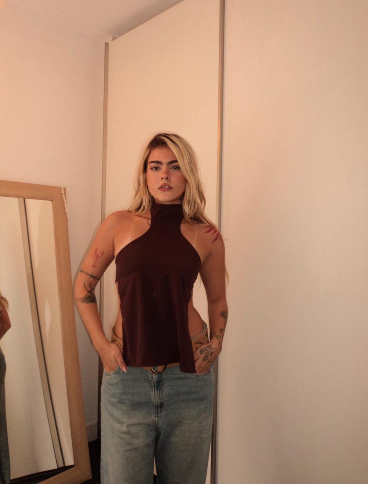 Blusa Debbie Brunette