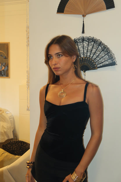 Blusa Lust Black Velvet